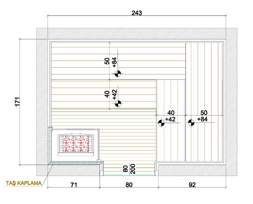 LADİN AĞACI SAUNA İMALATI