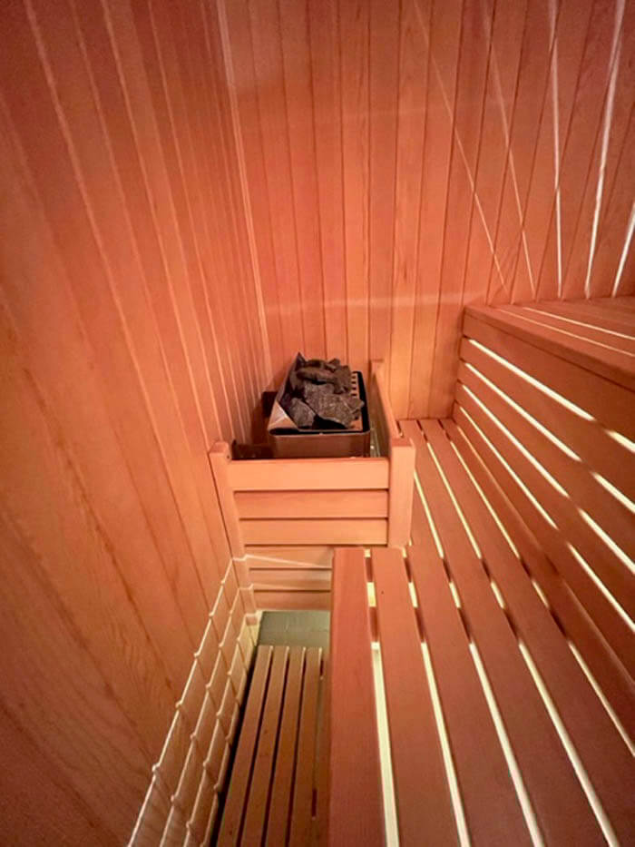 sauna sobası montajlı , izmir bornova